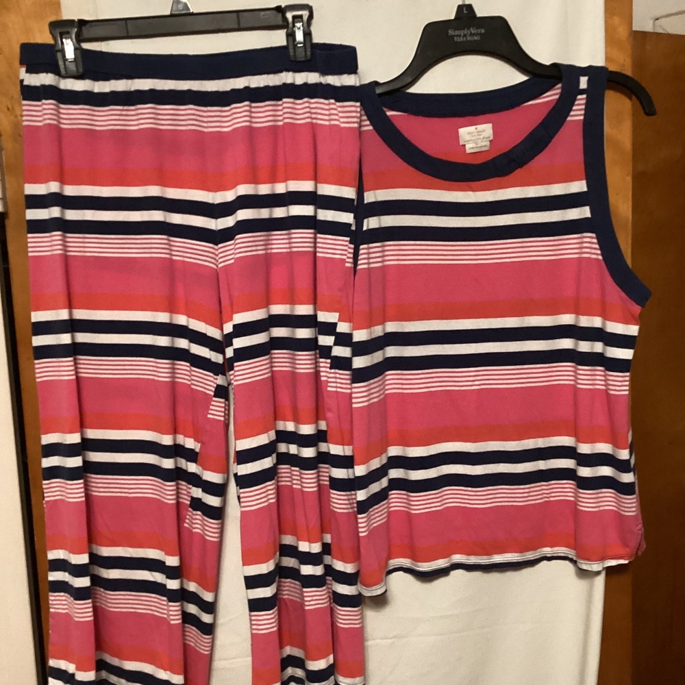 KATE SPADE PAJAMA SET SZ 1 cozy ,comfy sleep wear  set
